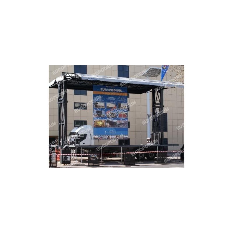 Scène mobile 80 m²
